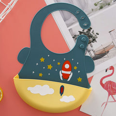 Silicone Baby Feeding Bib